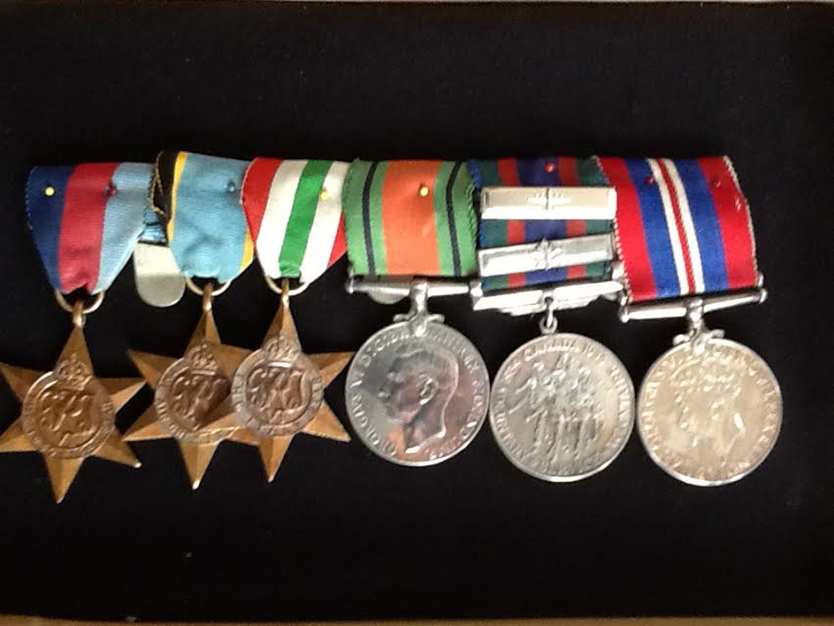 WWII Bar of Medals
